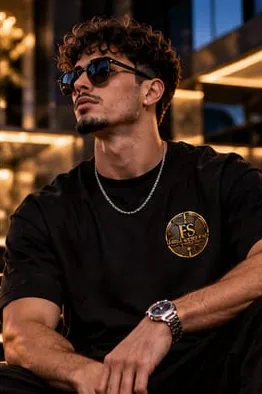 Chico con la camiseta FamilyShooters